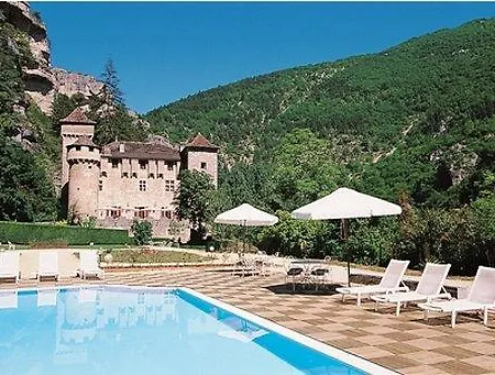 Chateau De La Caze Piscine & - Ste Enimie Sainte-Énimie